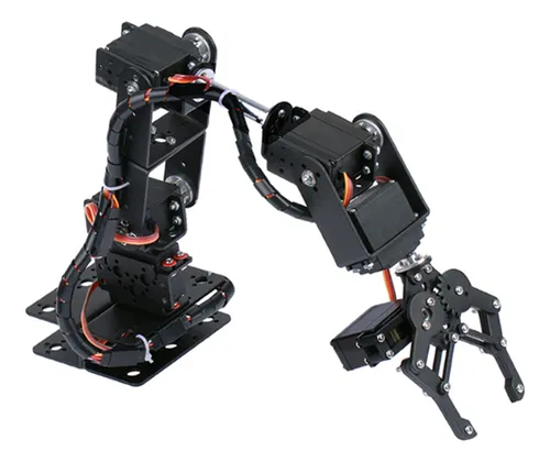 comprar Kit Robótico De Bricolaje Con Kit De 6 Servos Y Brazo Mecáni