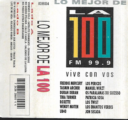 Roxette Ub40 Los Twist Pericos Album Lo Mejor De La 100 Fm
