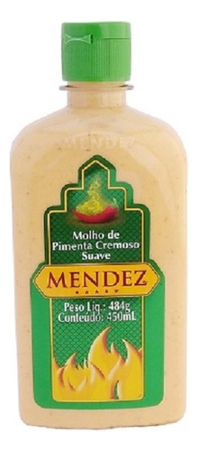 Pimenta Mendez Molho Cremoso Suave 450ml