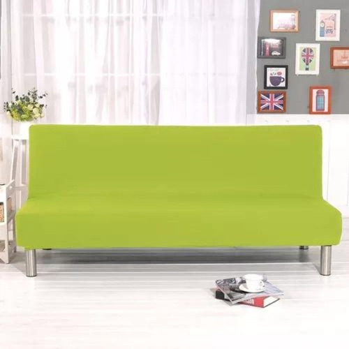 Capa De Sofá Sem Apoio De Braço Fundas De Futon Rapido Cor Verde Oliva