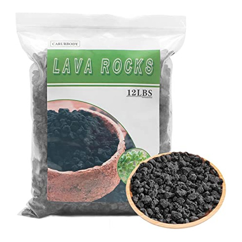 Rocas De Lava Negra Plantas, 100% Roca Volcánica Pura ...