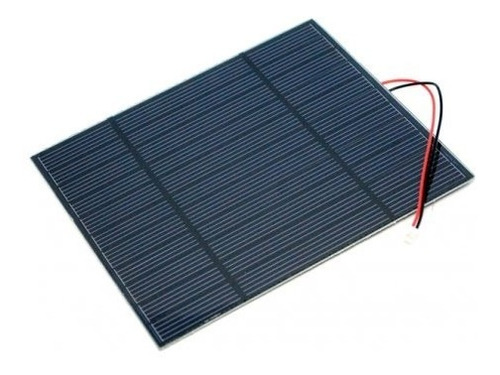 Panel Solar 5.5 V 540 Ma 3 W 160 X 138 Mm Arduino Robotica