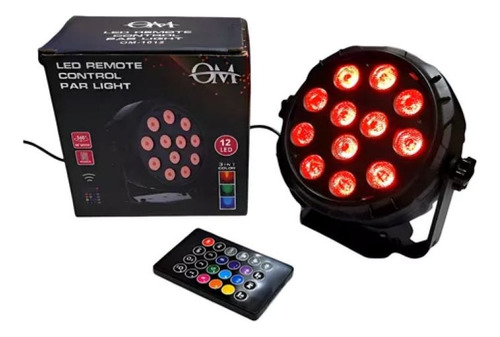 Mini Luz Proton 12 Led Rgb Usb Control Remoto Audioritmico