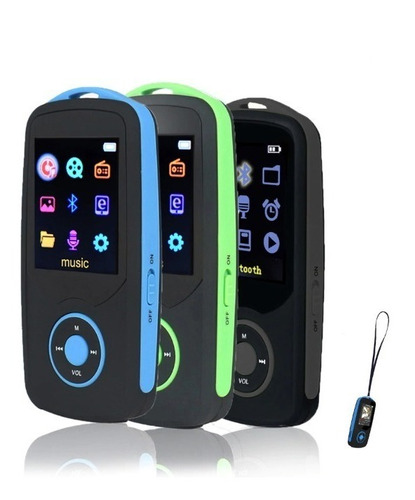 Mp3 Player Bluetooth 16 Gb Ruizu X06 + Cordinha