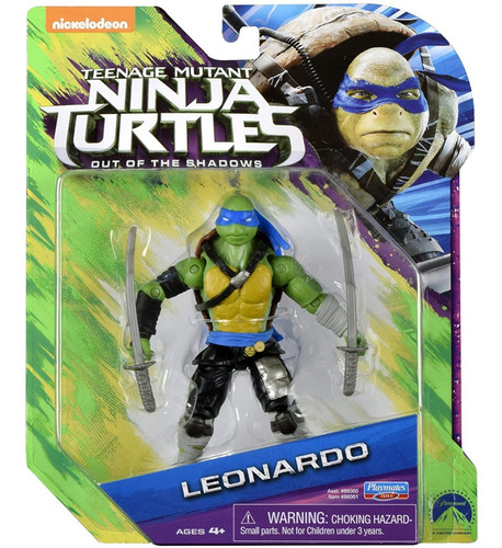 Leonardo Tortugas Ninja Out Of The Shadows