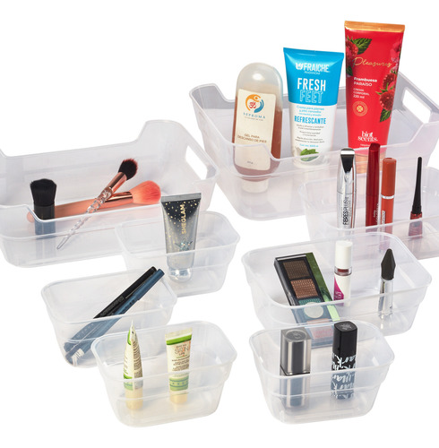 Recipientes Italhome Set De 8 Piezas Transparentes Trasparentes