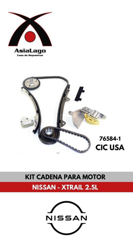 Kit De Cadena Para Nissan Xtrail 2.5l