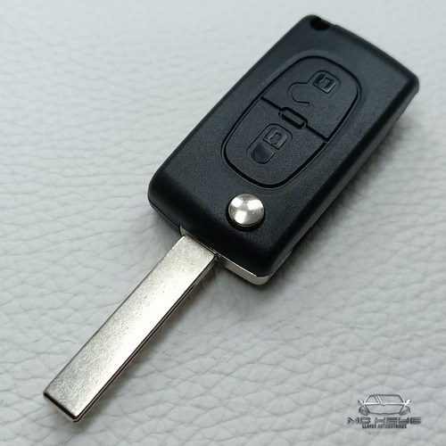 Carcasa Llave Control Peugeot 207 307 308 407 408 2 Botones