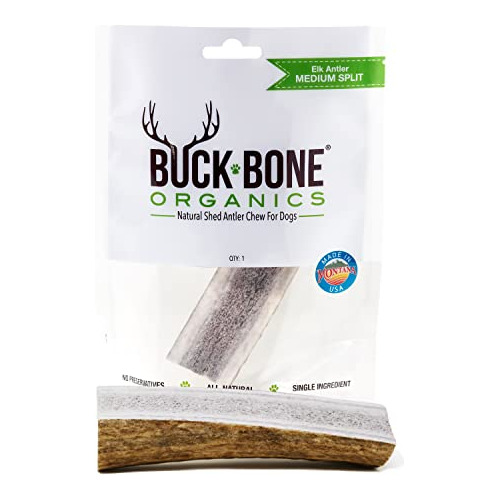 Buck Bone Organics Elk Astas Para Los Perros, Grado Superior