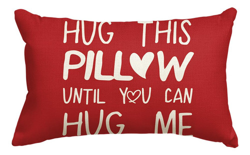 Avoin Colorlife Hug This Pillow Until You Can Hug Me - Fund.