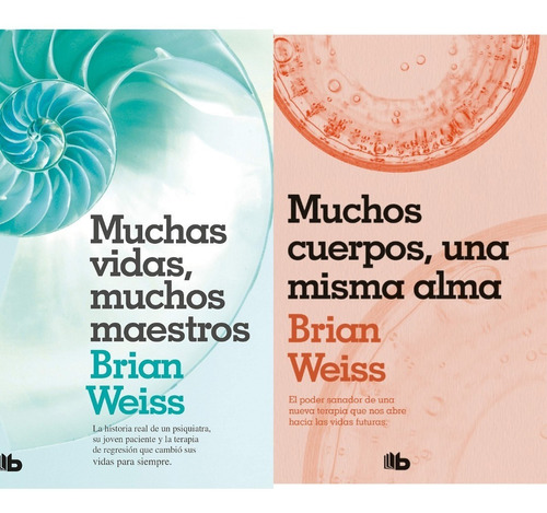 2 Libros - Muchas Vidas Muchos Maestros + Una Misma Alma