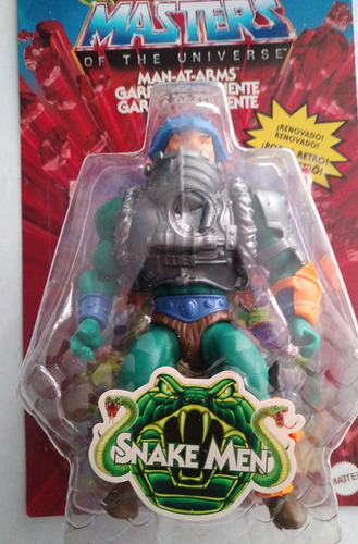Mattel Masters Of Universe Man-at-arms Garra De Serpiente (Usado)