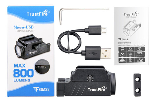 Linterna Láser Led Trustfire Gm23s Para Todas Las Pistolas