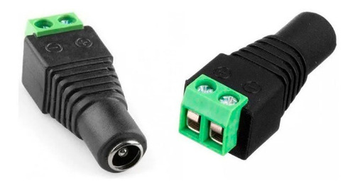 Kit 8 Conector Bnc Mola +4 P4 Macho+4 P4 Fêmea Para Cftv