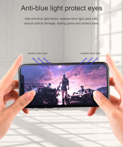 Mica Hidrogel Hd Anti Bluelight Devia 50 Pzas Para Cortadora