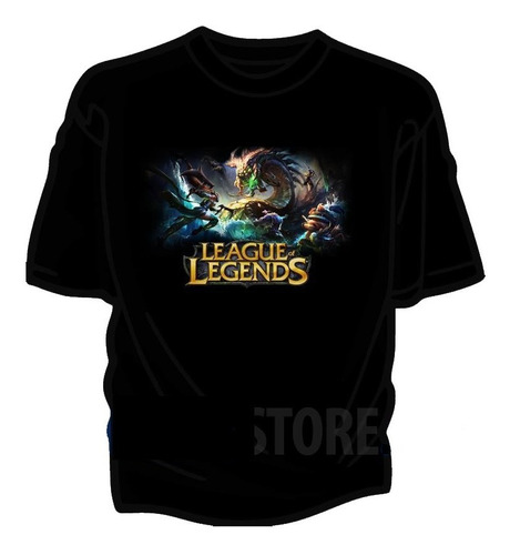 Remeras League Of Legends Todos Los Talles - Diseños Únicos