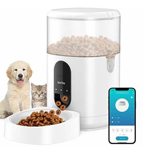 Alimentador Automático Para Gatos, Dispensador De Comida Pa