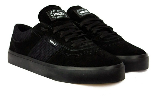 Imagem 2 de 8 de Tênis Hocks Tempus Extra Black Camurça Original