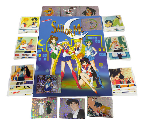 Álbum Sailor Moon Mas Todas Sus Láminas A Pegar