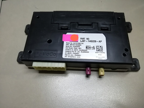 Módulo Telematic Original Ford #lj6t-14g229-ap Nuevo (Usado)