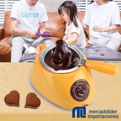 Imagen 2 de 4 de Maquina Chocolate Caliente Bombones Fondue Chocolatera - Mli