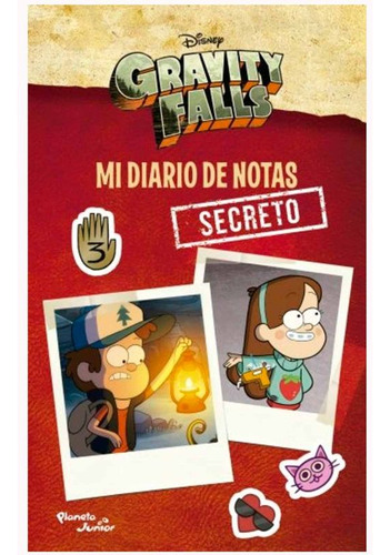 Libro Gravity Falls: Mi Diario De Notas Secreto