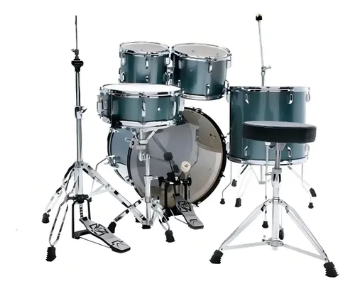Bateria Tama Stagestar 22 Pol St52h5 5 - Nova! Cor Sea Blue Mist
