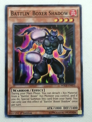 Super Yugioh Battlin Boxer Shadow