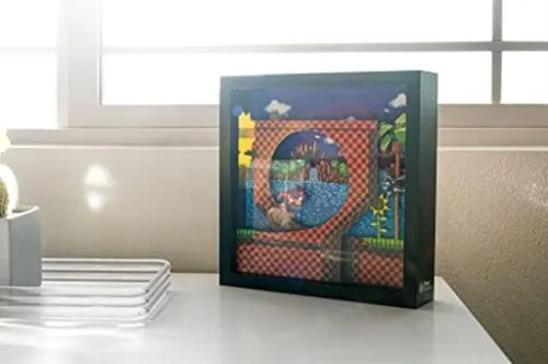 Level Up Labs Pixel Frames: Sonic The Hedgehog Loop Scene -