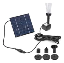 Comprar Mini Fuente Solar Bomba De Agua Solar Panel De Energía Kit