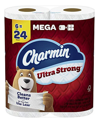 Papel Higenico Papel Higiénico Charmin Ultrafuerte, 6 Megaro