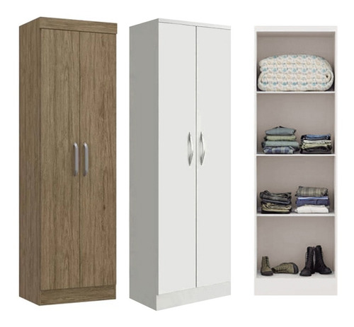 Imagen 2 de 5 de Armario Ropero Placard Cocina Mueble Multiuso 2 Puertas C+