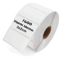 Comprar Rollo 1600 Etiqueta Termica Adhesiva Rollo 3x2cm