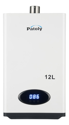 Patoly Calentador De Agua Sin Tanque, 12l 3.18 Gpm, Calentad