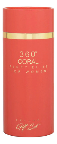 Perry Ellis 360 Coral Deluxe Gift Set 3pcs