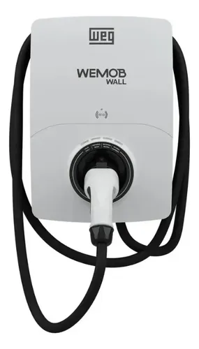 Estação de Recarga Carros Elétricos WEG Wemob Wall 7,68kw 100-220...