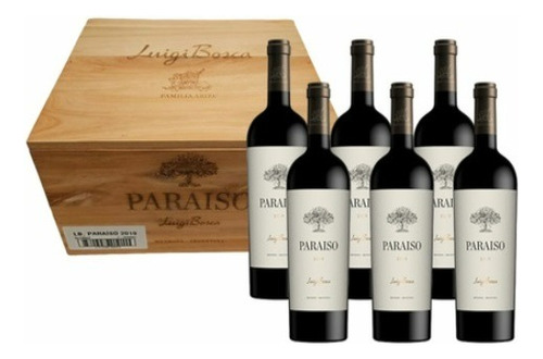 Vino Luigi Bosca Paraiso Blend Caja X6u Valle De Uco Mendoza