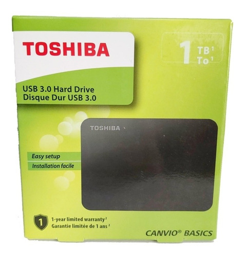 Disco Externo Toshiba 1tb Nuevo Y Sellado!!