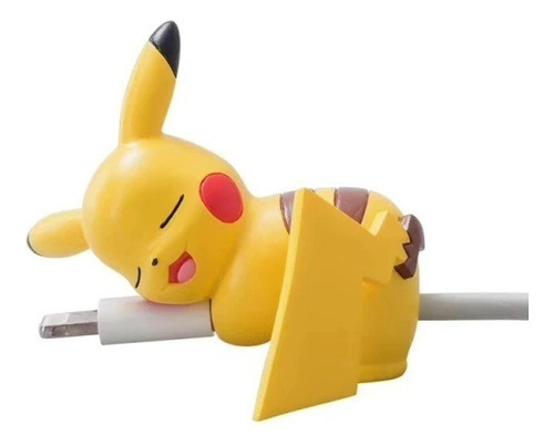 Pokemon Pikachu Adorno Cable Usb Celular Pc Cargador Anime