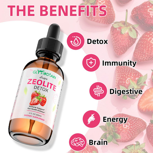 Glyxcodian Gotas Zeolita Clinoptilolita Con Vitaminas B12 D3
