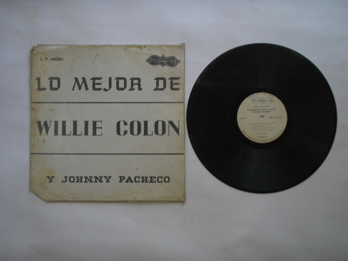 Lp Vinilo Willie Colon Johnny Pacheco Lo Mejor Colombia 1970