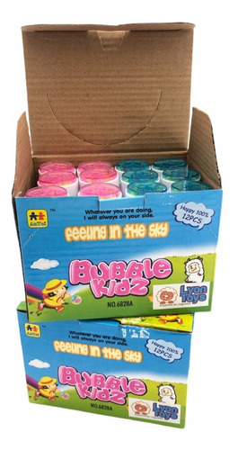 Burbujero Tubito Con Juego Embocar  Burbujas 2 En 1 Oferta