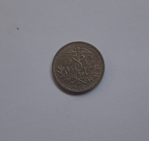 5 Centavos Año 1935