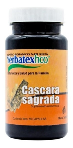 Extracto De Hierbas Cascara Sagrada En Capsulas