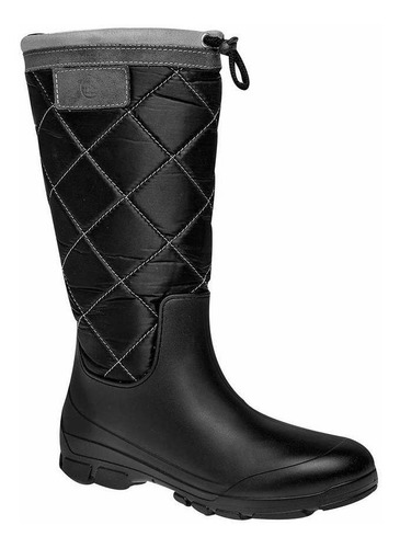 Bota De Lluvia De Elega Para Mujer Negro Mx1301 T6