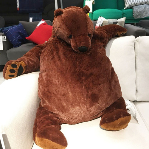 Peluche Gigante De Peluche Gigante De 40 Cm Con Forma De Os