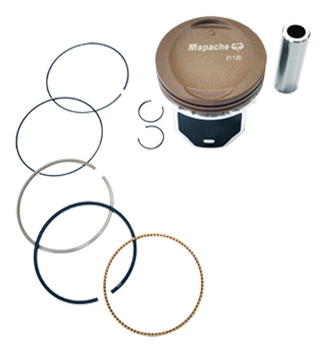 Kit Piston Discover 125+ 0,25 Mapache Parts-4002422