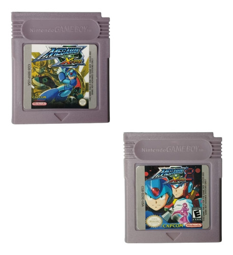 Kit 2 Jogos Megaman Xtreme E Mega Man Xtreme 2 Para Gbc