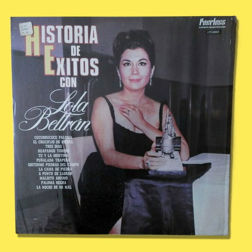 Lola Beltran. Historia De Exitos. Disco Vinilo.