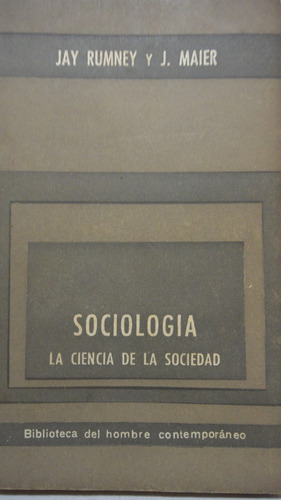 Sociología Jay Rumney J Maier 